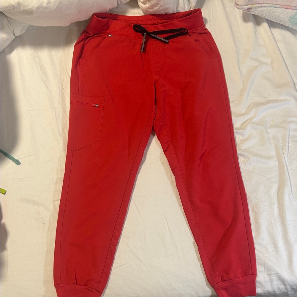 Figs Technical Collection Red Apparel